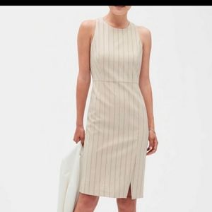 Banana Republic Pinestripe Sleath Dress